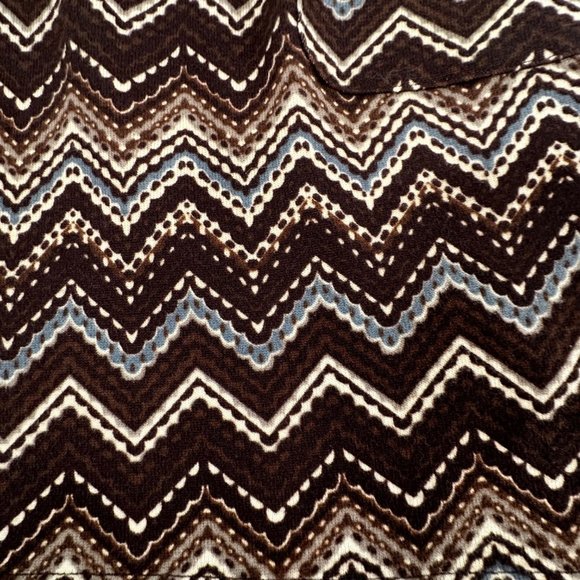 Speechless Sweater Dress Small Brown Cowl Neck Short Sleeve 2 Pockets‎ - Picture 11 of 16